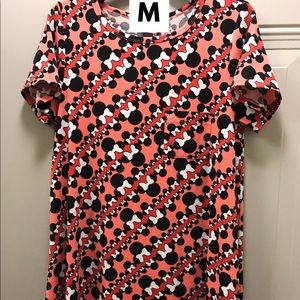 LuLaRoe Disney Carly Dress w/ Minnie Mouse